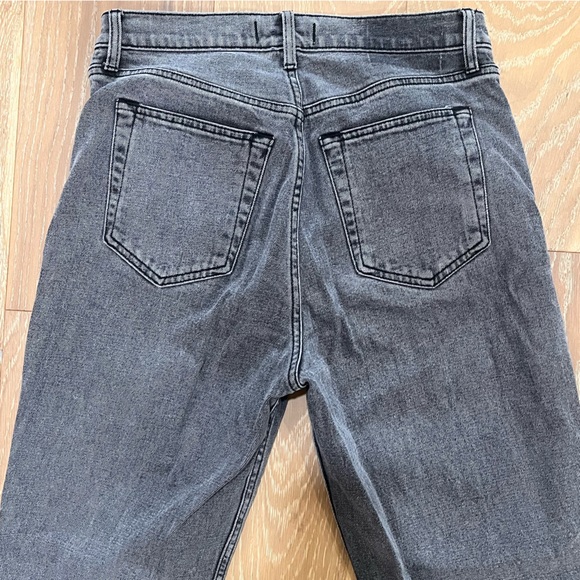Abercrombie & Fitch The Ankle Straight Ultra High Rise Jean in Gray size 29 Long - Picture 11 of 13